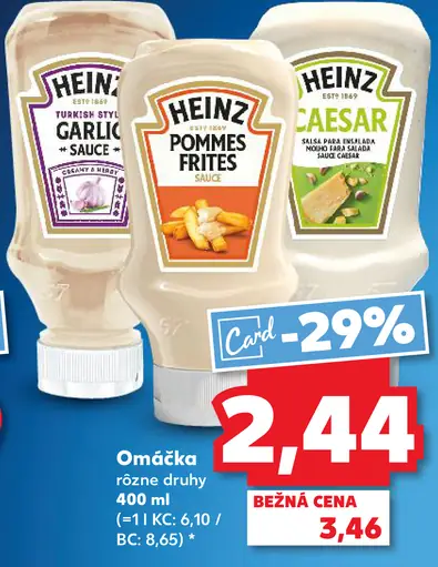 Heinz omáčka