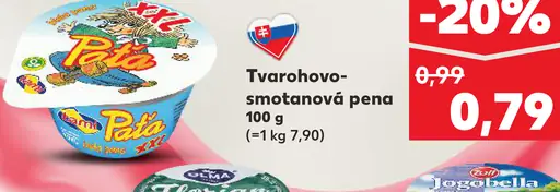Pato Tvarohovo-smotanová pena