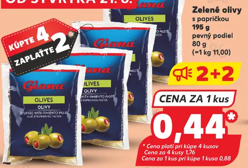 Giana Zelene olivy