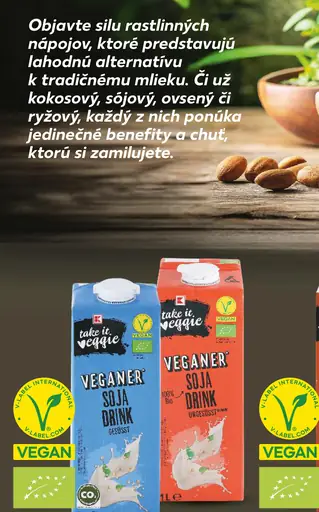 Take it veggie BIO Trvanlivý sójový nápoj