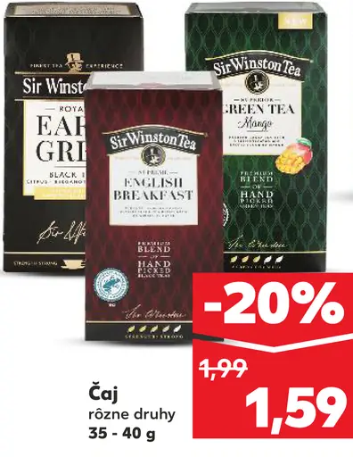 Sir Winston Tea čaj