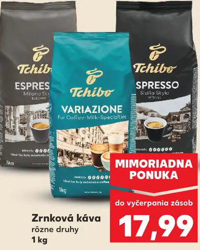 Tchibo Zrnková Káva