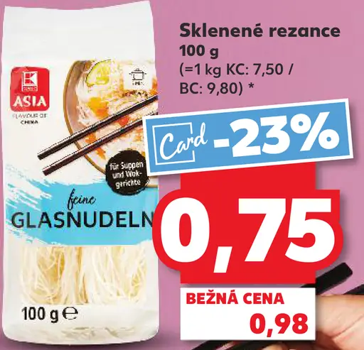 K-Classic Asia sklenené rezance