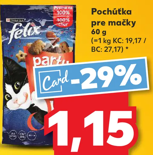 FELIX pochúťka pre mačky