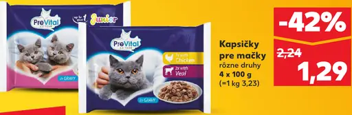 PreVital kapsičky pre mačky