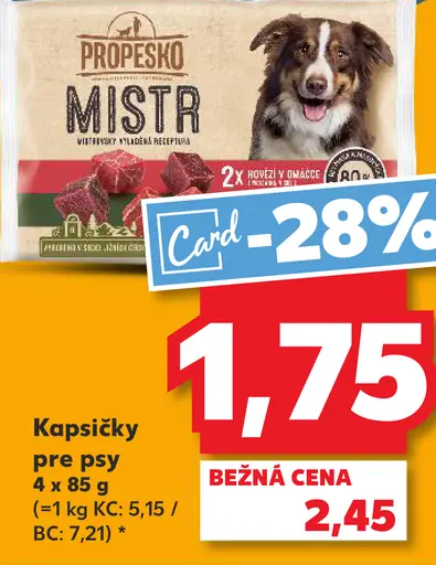 K-Classic Kapsičky pre psy rôzne druhy