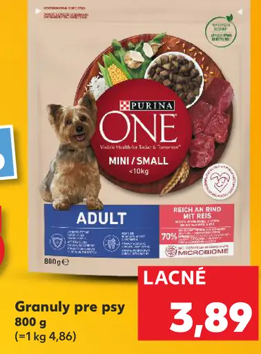 Purina One granuly pre psy