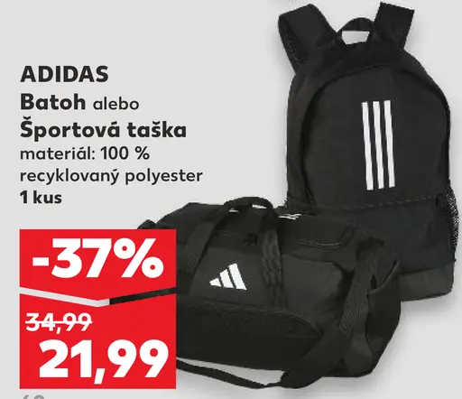 Adidas batoh alebo športová taška