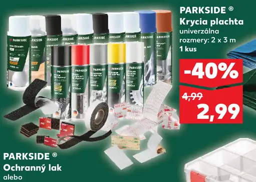 Parkside Ochranný lak Olej
