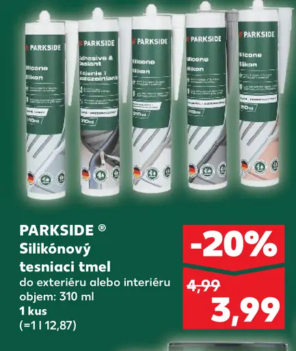 Parkside Silikónový tesniaci tmel