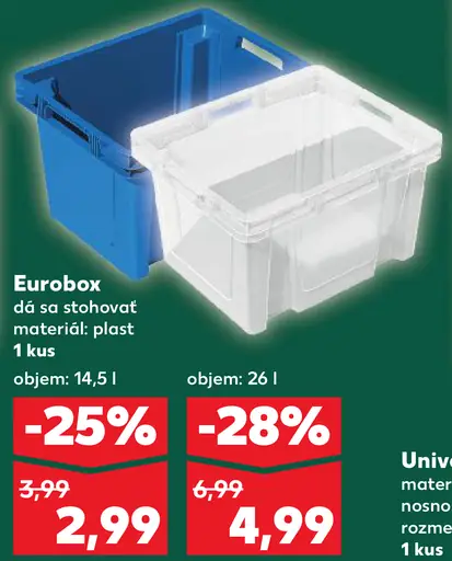 Eurobox skladovací