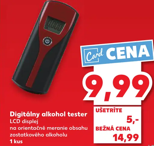 Digitálny alkohol tester