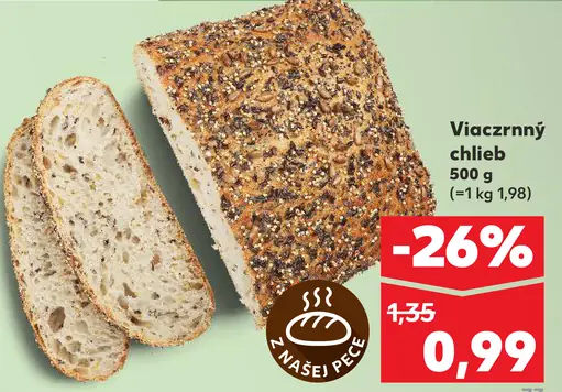 Viaczrnný chlieb
