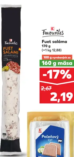 K-Classic Fuet saláma