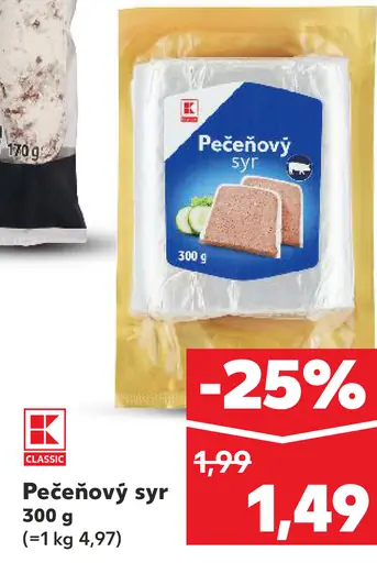 K-Classic Pečený syr