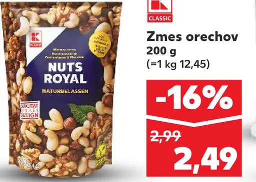 Nuts Royal Zmes orechov