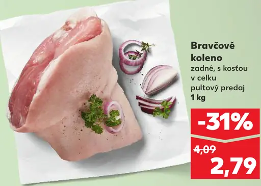 Bravčové koleno zadné