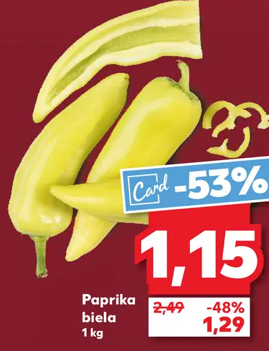 Paprika biela