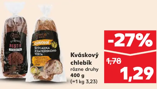 Kváskový chlebík