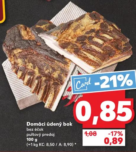 Domáci údený bok