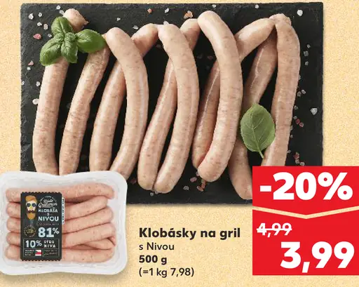 Klobásky na gril