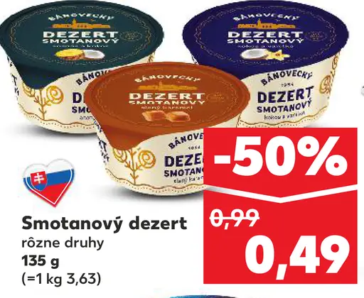Active Smotanový dezert