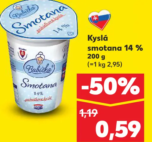 Babičkina kyslá smotana