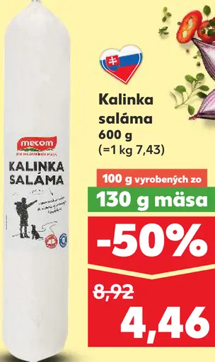 Mecom Kalinka saláma