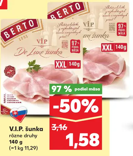 Berto V.I.P. šunka