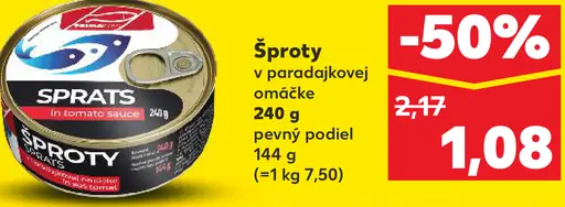 Spar shoť v paradajkovej omáčke