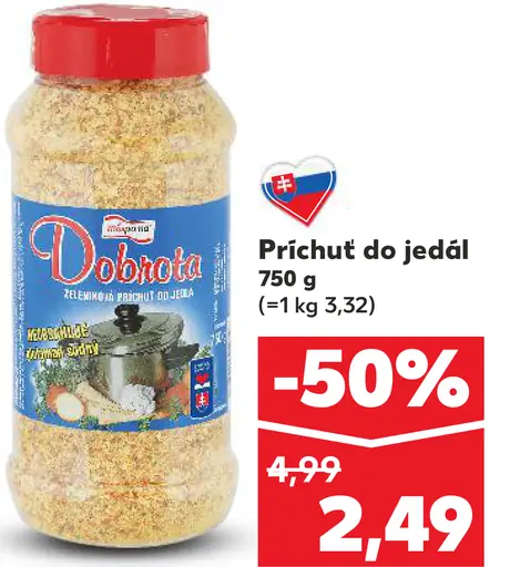 Dobrota Príchuť do jedál