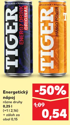 Tiger Energetický nápoj