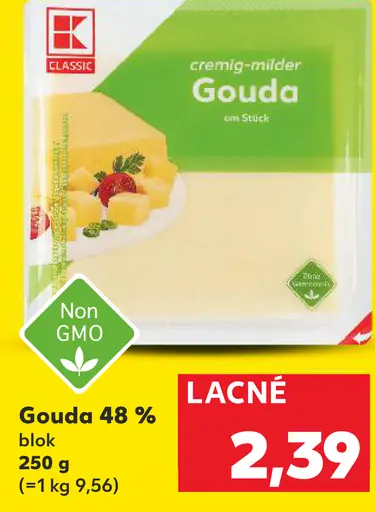 Classic Gouda 48 % blok