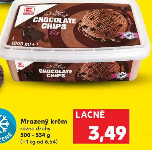 K-Classic Walnuss, Stracciatella, Chocolate Chips