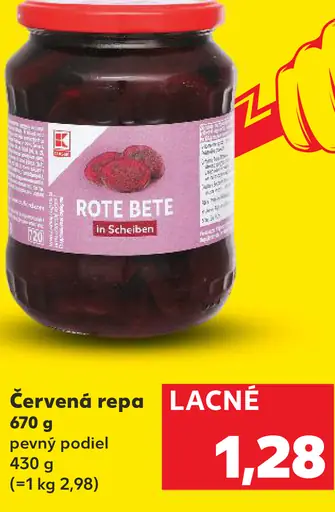 Delikato Červená repa