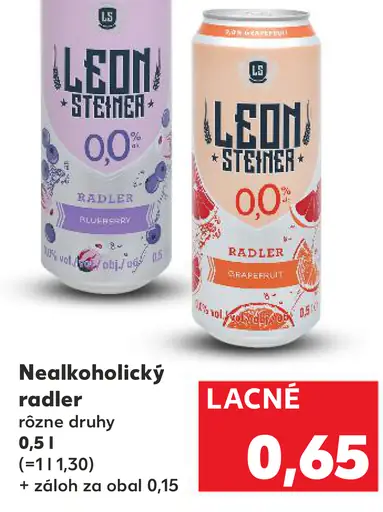 Löwenstein nealkoholický radler