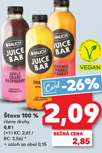 Juice Bar šťava