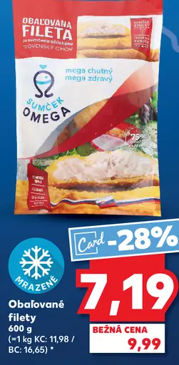 Obalované filety Omega