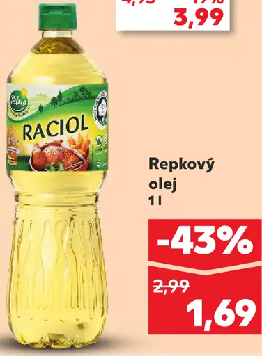 Raciol Repkový olej