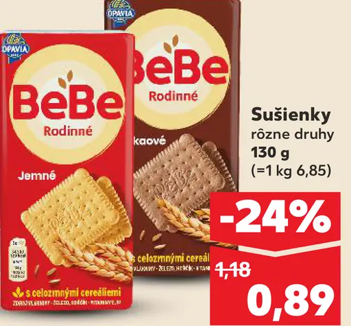BeBe Rodinné sušienky