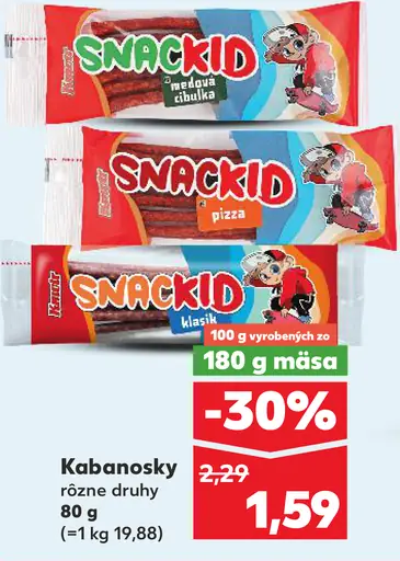 Snackid Kabanosky