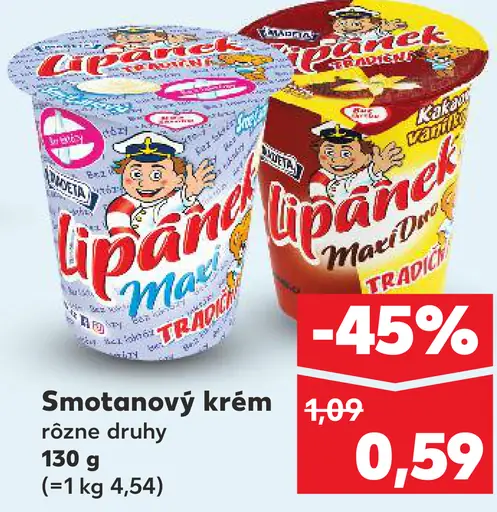 Lipánek Smotanový krém