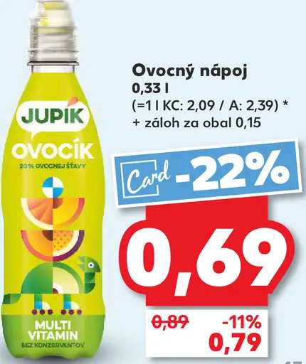 Jupik ovocný nápoj