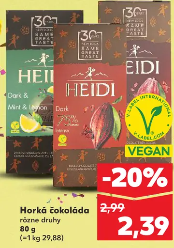 Heidi Horká čokoláda