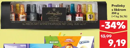 Anthony Berg Pralinky s likérom