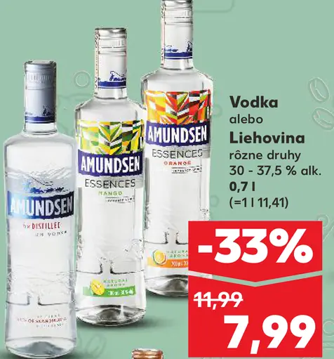 Amundsen vodka alebo liehovina