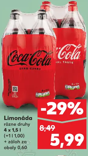 Coca-Cola limonáda