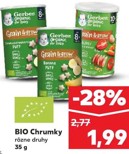 Gerber BIO Chrumky