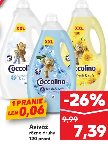 Coccolino aviváž