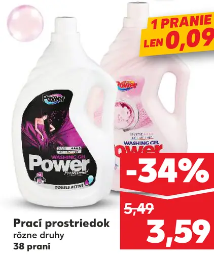 Power Prací prostriedok